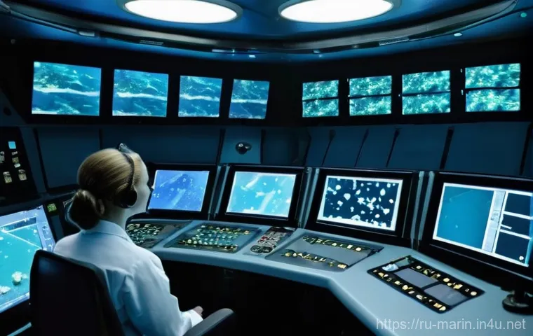 해양 정책과 법률 - **Prompt for Northern Sea Route Navigation:**
    "A powerful, modern Russian nuclear icebreaker, li...