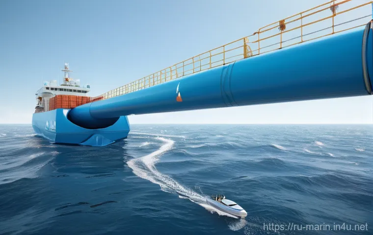 해양 오염 규제 - **Prompt:** "A diverse group of scientists and environmentalists from around the world, dressed in a...