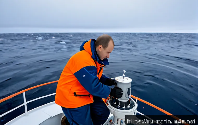 해양학 연구 방법론 - Photorealistic oceanographic research aboard an ice-class vessel in the Barents Sea, Russian marine ...